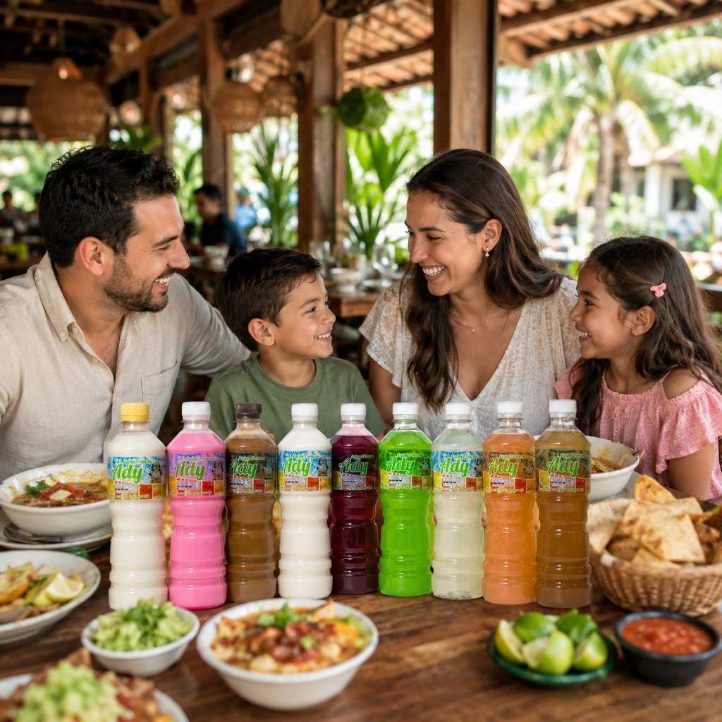 Vitroleros tradicionales y proceso artesanal Aguas Frescas ADY