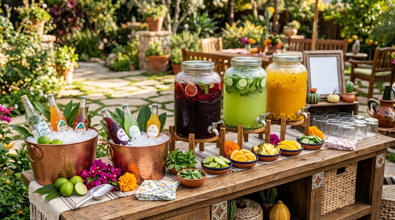 Estación de servicio de Aguas Frescas ADY para eventos