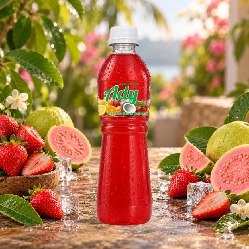 Agua Fresca Ady sabor Fresa Guayaba
