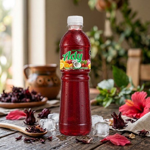 Agua Fresca Ady sabor Jamaica