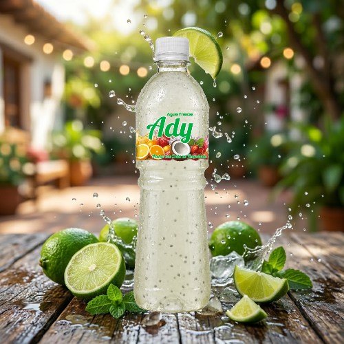Agua Fresca Ady sabor Limón Chía